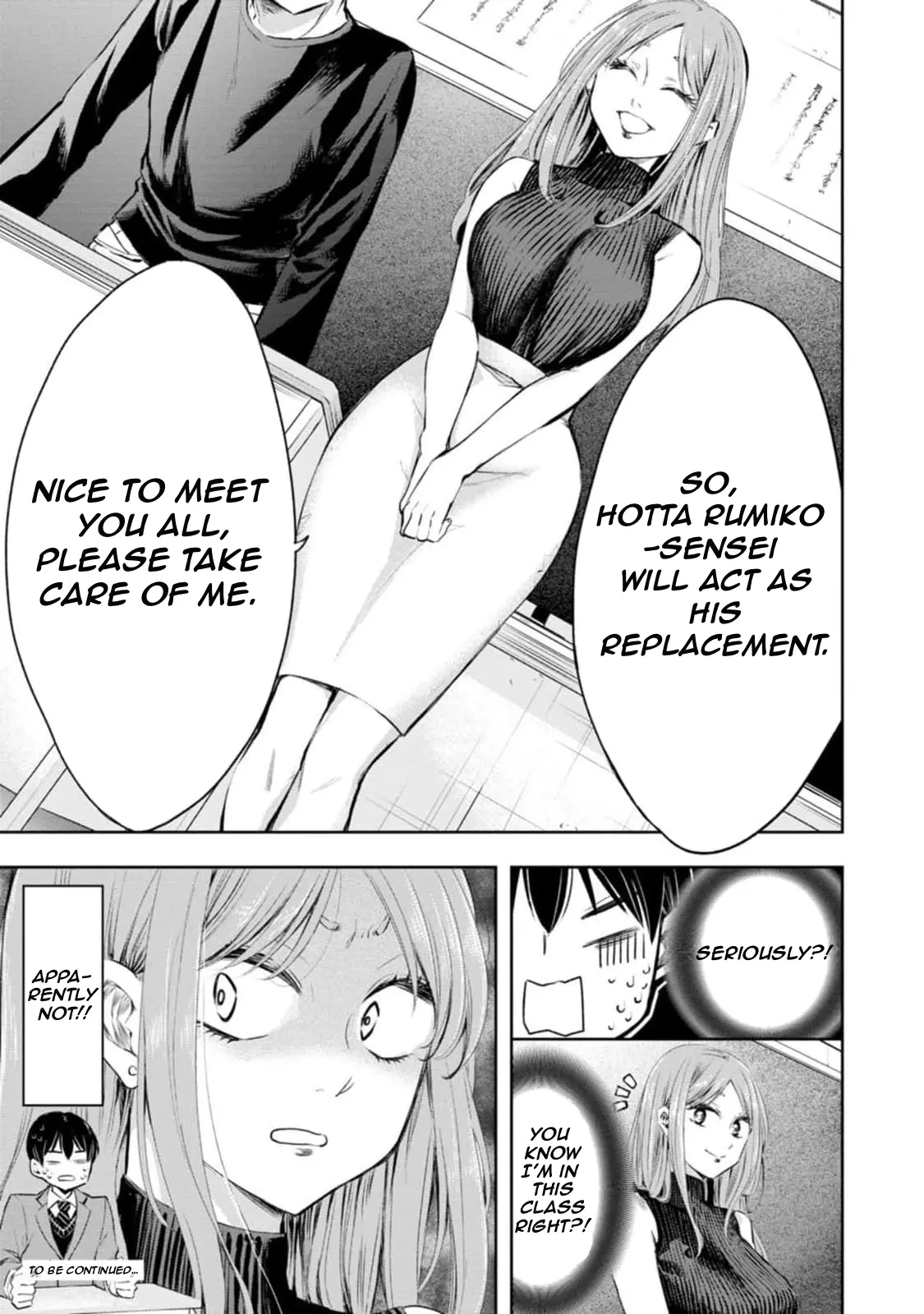 Darashinai Desu, Hotta-Sensei! - Vol.1 Chapter 4: This Is Intense Hotta-Sensei!