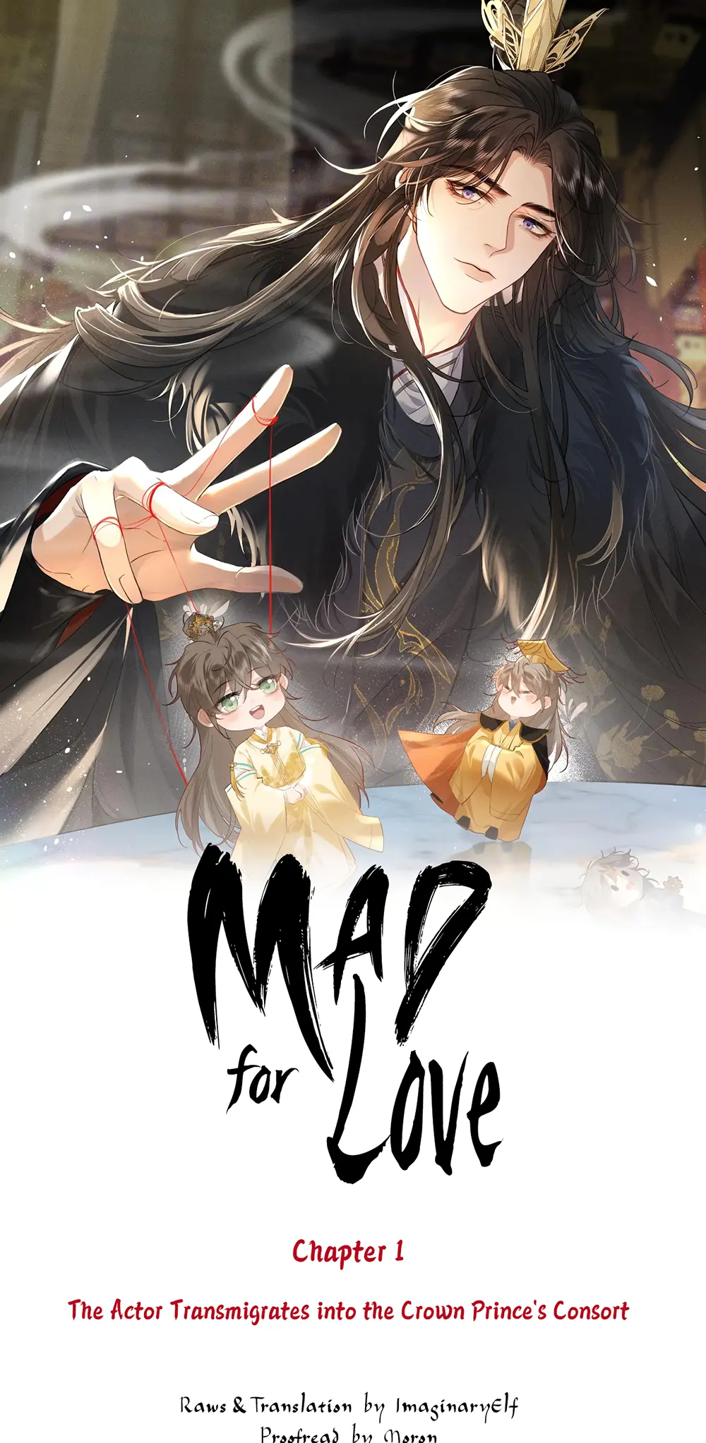 Mad For Love - Chapter 1: The Actor Transmirgrates Into The Crown Prince's Consort