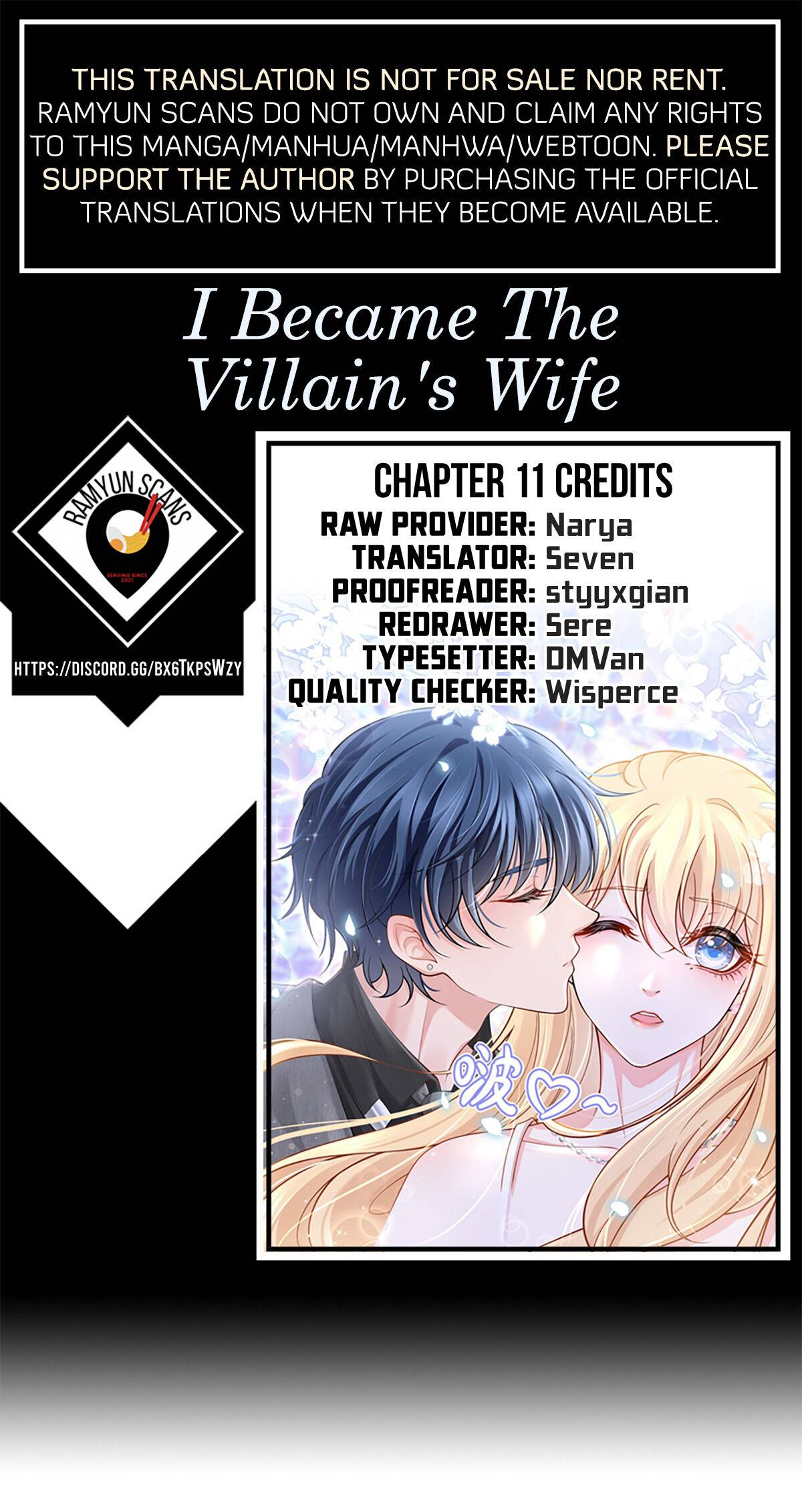 I Became The Villain’s Wife - Chapter 11