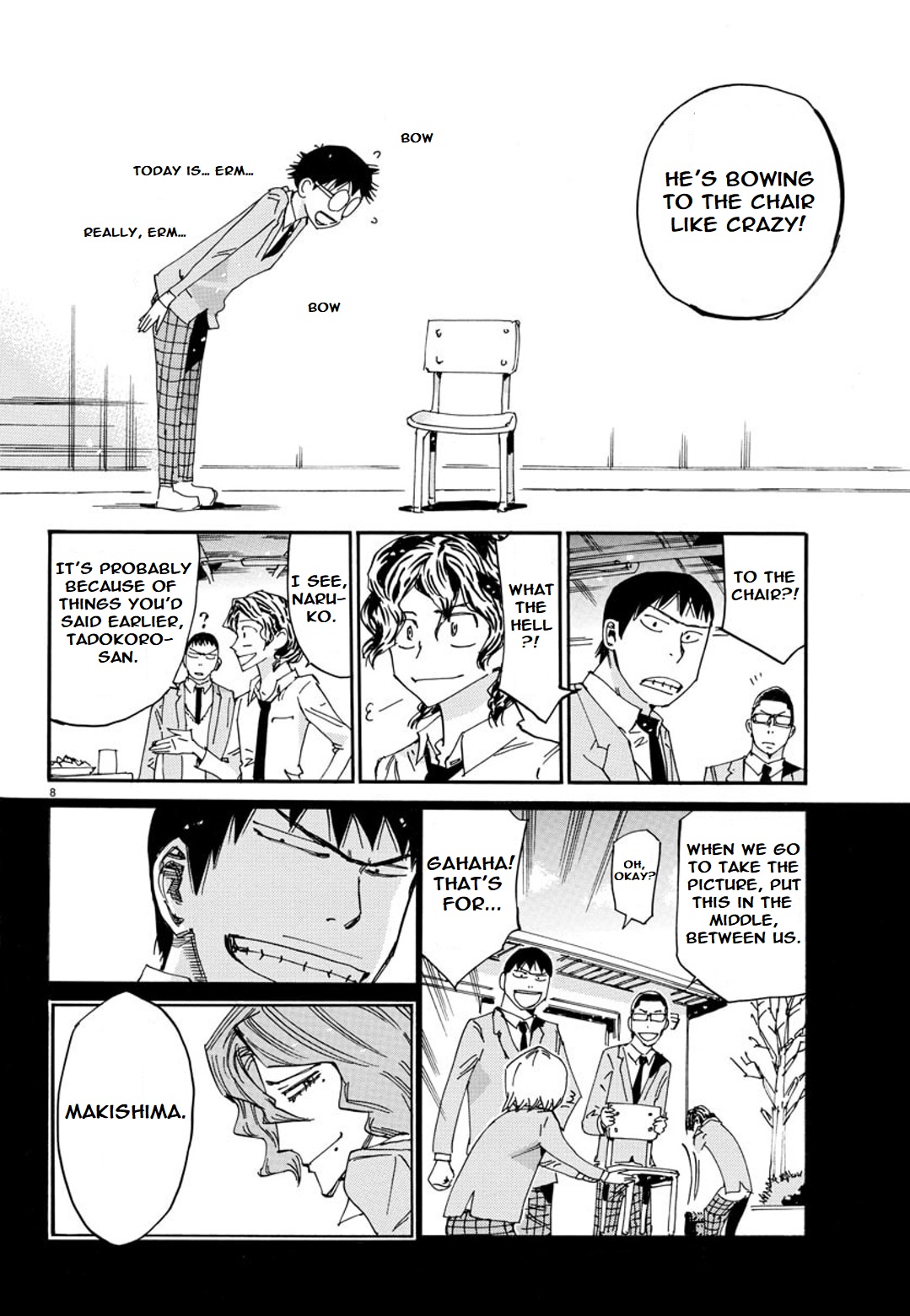 Yowamushi Pedal - Spare Bike - Chapter 93: Graduation 1