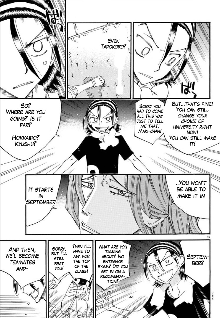 Yowamushi Pedal - Spare Bike - Chapter 82: Toudou Jinpachi 13