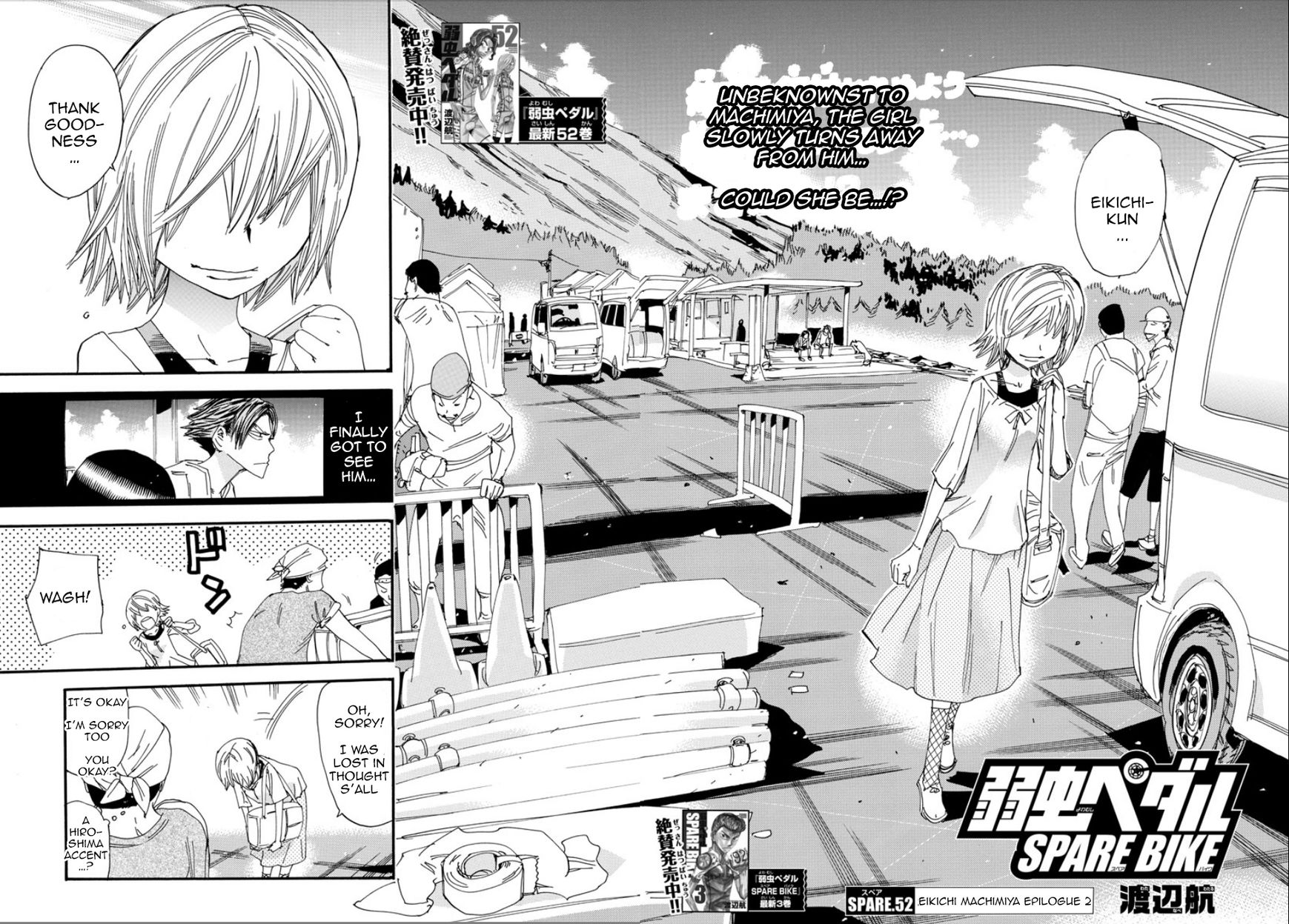 Yowamushi Pedal - Spare Bike - Chapter 52