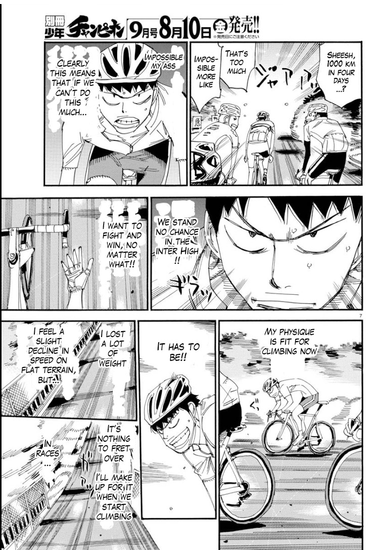 Yowamushi Pedal - Spare Bike - Chapter 61: Tadokoro Jin 6