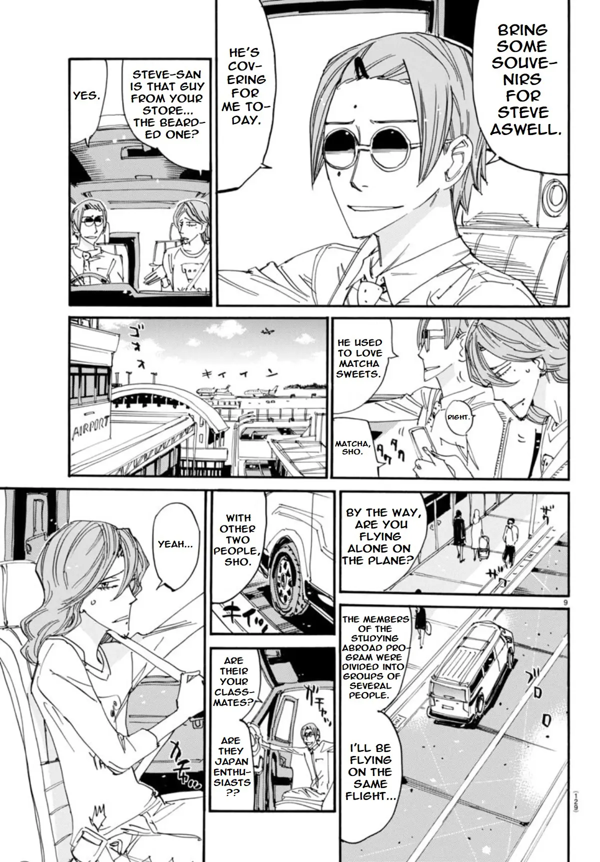 Yowamushi Pedal - Spare Bike - Chapter 146: Studying Abroad 1 "Suitcase"