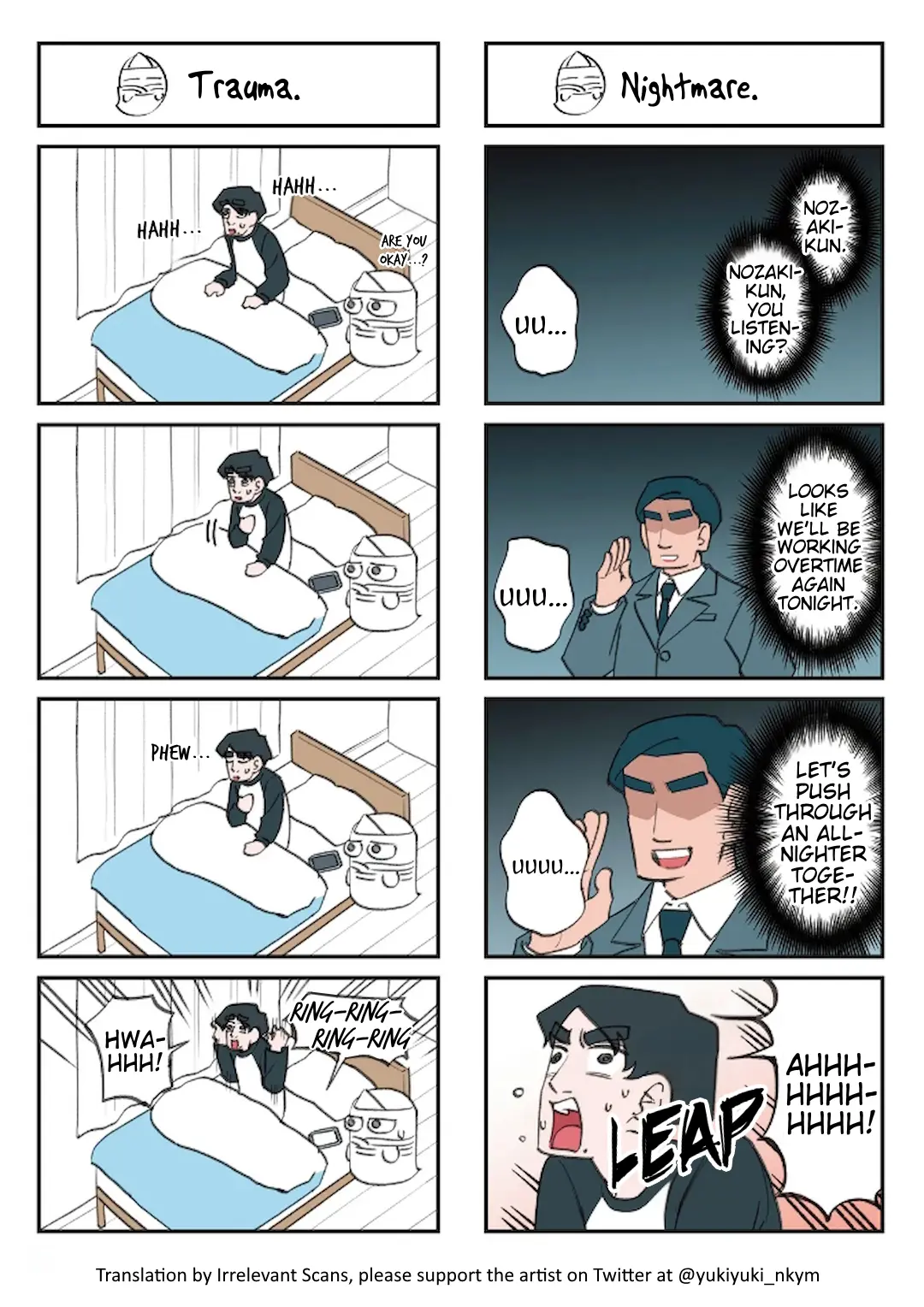 The Ghost And The Exhausted Office Worker - Chapter 8.5