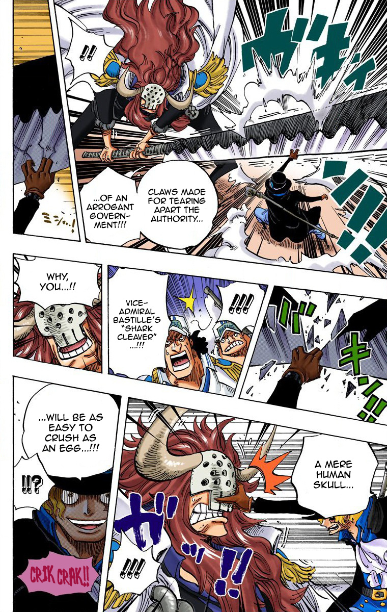 One Piece - Digital Colored Comics - Vol.75 Chapter 751: Sabo Vs. Admiral Fujitora