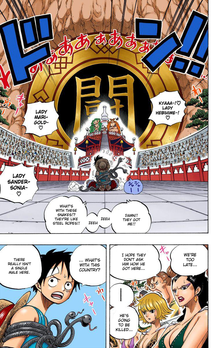 One Piece - Digital Colored Comics - Vol.53 Chapter 518: Coliseum