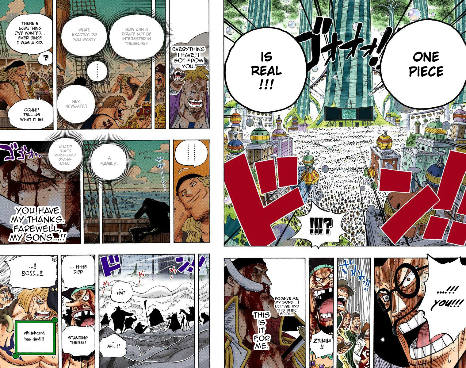 One Piece - Digital Colored Comics - Vol.59 Chapter 576: The Great Pirate Edward Newgate