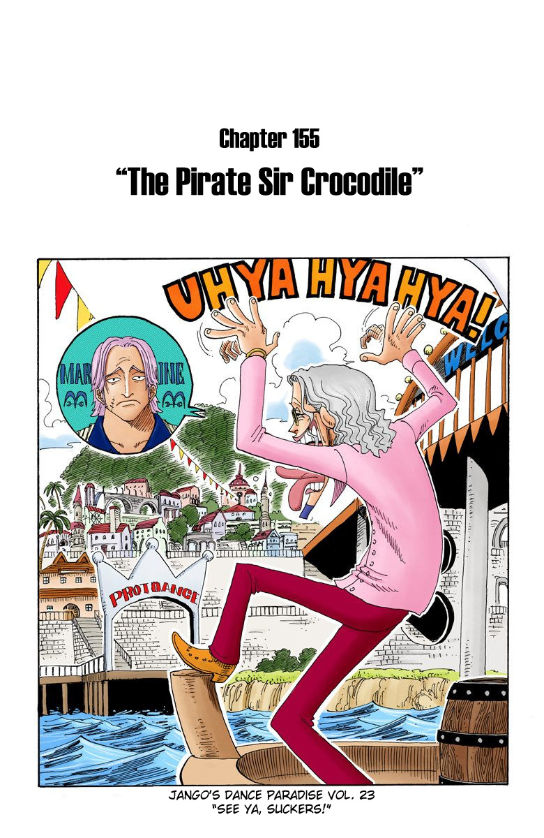 One Piece - Digital Colored Comics - Vol.17 Chapter 155: The Pirate, Sir Crocodile