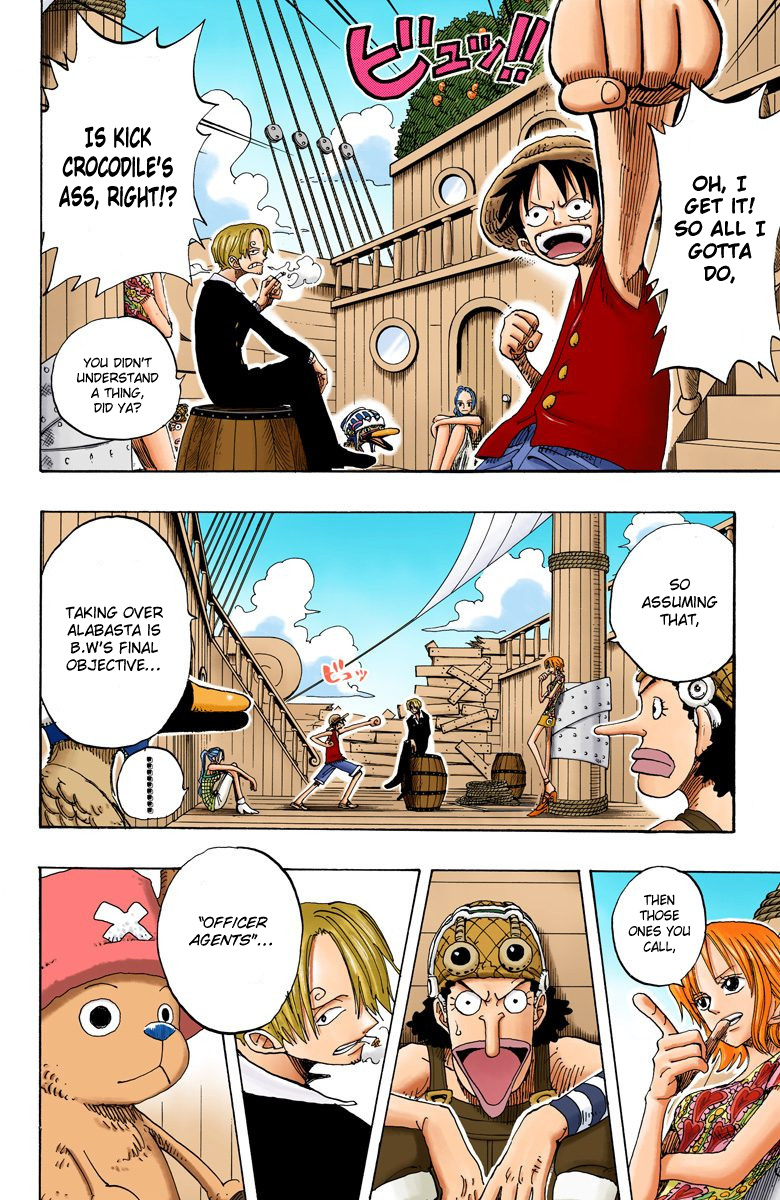 One Piece - Digital Colored Comics - Vol.17 Chapter 155: The Pirate, Sir Crocodile