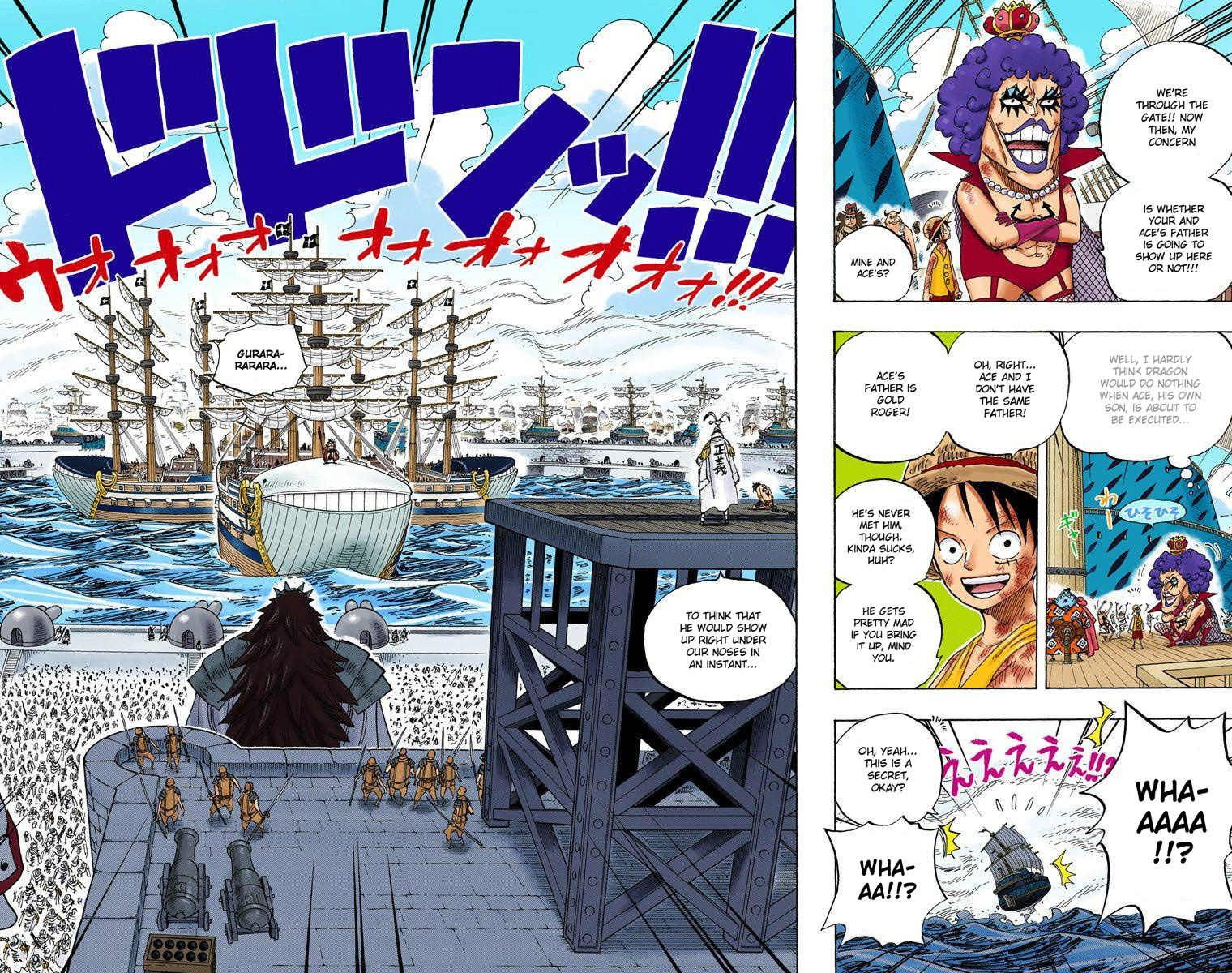 One Piece - Digital Colored Comics - Vol.57 Chapter 552: Ace And Whitebeard