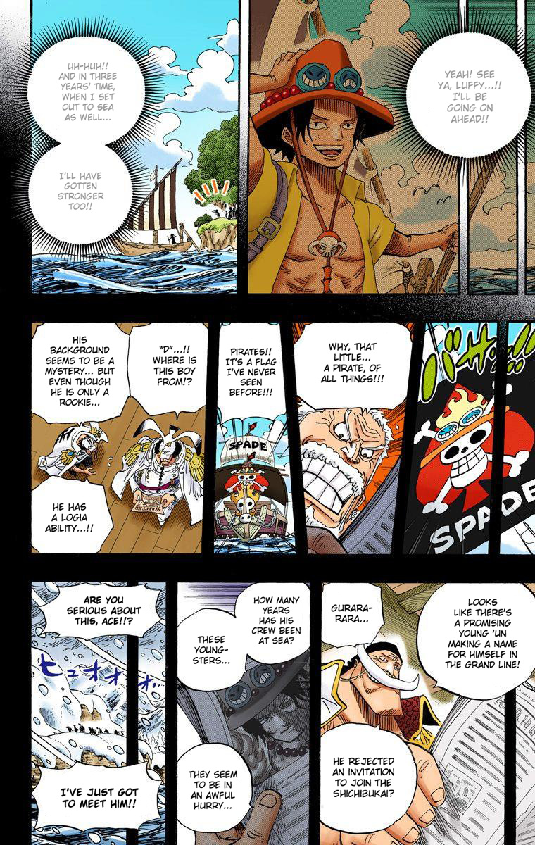 One Piece - Digital Colored Comics - Vol.57 Chapter 552: Ace And Whitebeard