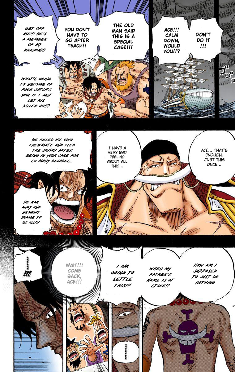 One Piece - Digital Colored Comics - Vol.57 Chapter 552: Ace And Whitebeard