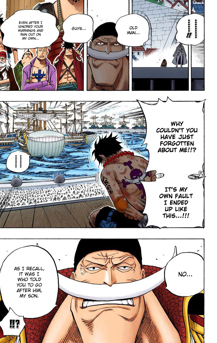 One Piece - Digital Colored Comics - Vol.57 Chapter 552: Ace And Whitebeard