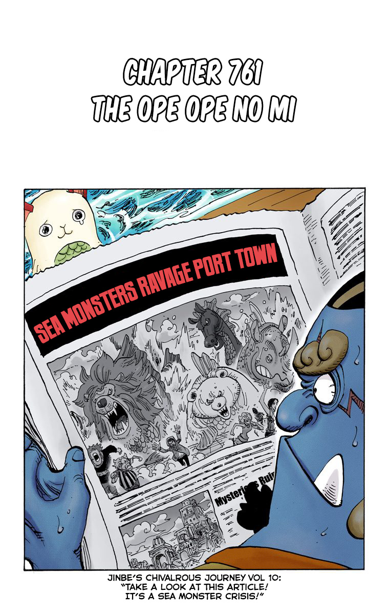 One Piece - Digital Colored Comics - Vol.76 Chapter 761: The Ope Ope No Mi