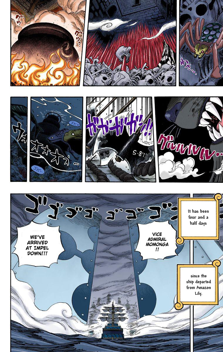 One Piece - Digital Colored Comics - Vol.54 Chapter 525: The Sea Floor Prison, Impel Down