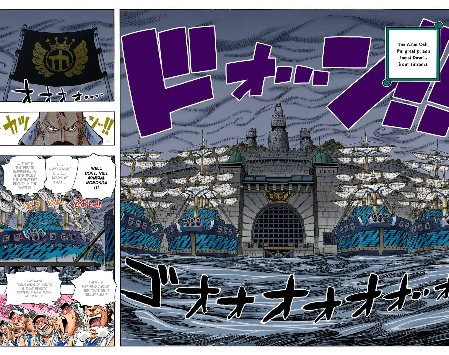 One Piece - Digital Colored Comics - Vol.54 Chapter 525: The Sea Floor Prison, Impel Down