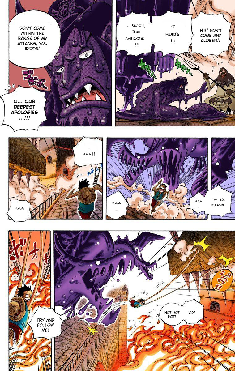 One Piece - Digital Colored Comics - Vol.55 Chapter 534: Chief Warden Magellan Vs. Pirate Luffy