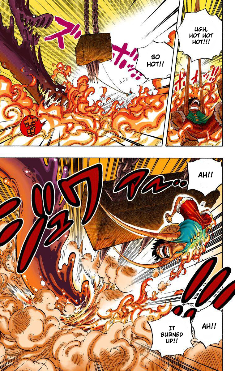 One Piece - Digital Colored Comics - Vol.55 Chapter 534: Chief Warden Magellan Vs. Pirate Luffy