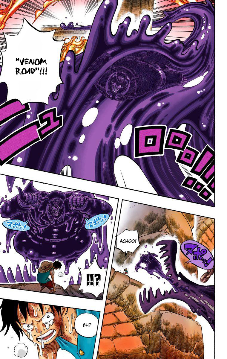 One Piece - Digital Colored Comics - Vol.55 Chapter 534: Chief Warden Magellan Vs. Pirate Luffy