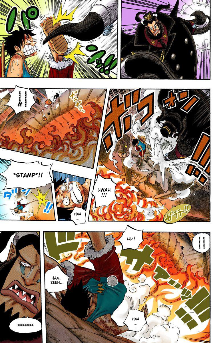 One Piece - Digital Colored Comics - Vol.55 Chapter 534: Chief Warden Magellan Vs. Pirate Luffy