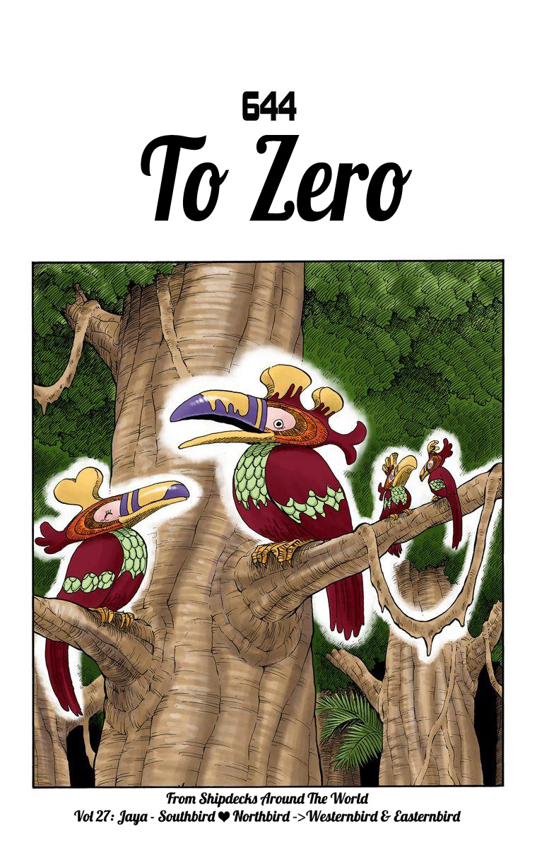 One Piece - Digital Colored Comics - Vol.65 Chapter 644: To Zero