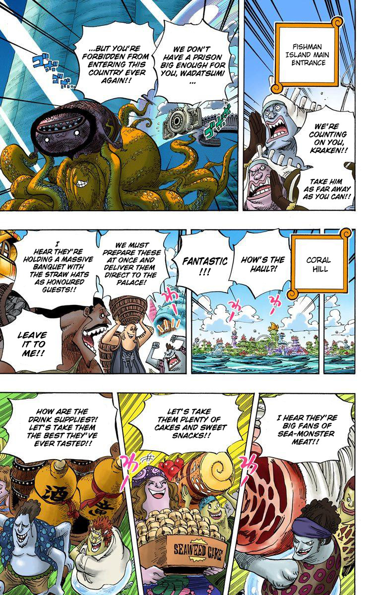 One Piece - Digital Colored Comics - Vol.66 Chapter 649: Dance Of Sea Breams And Flounders