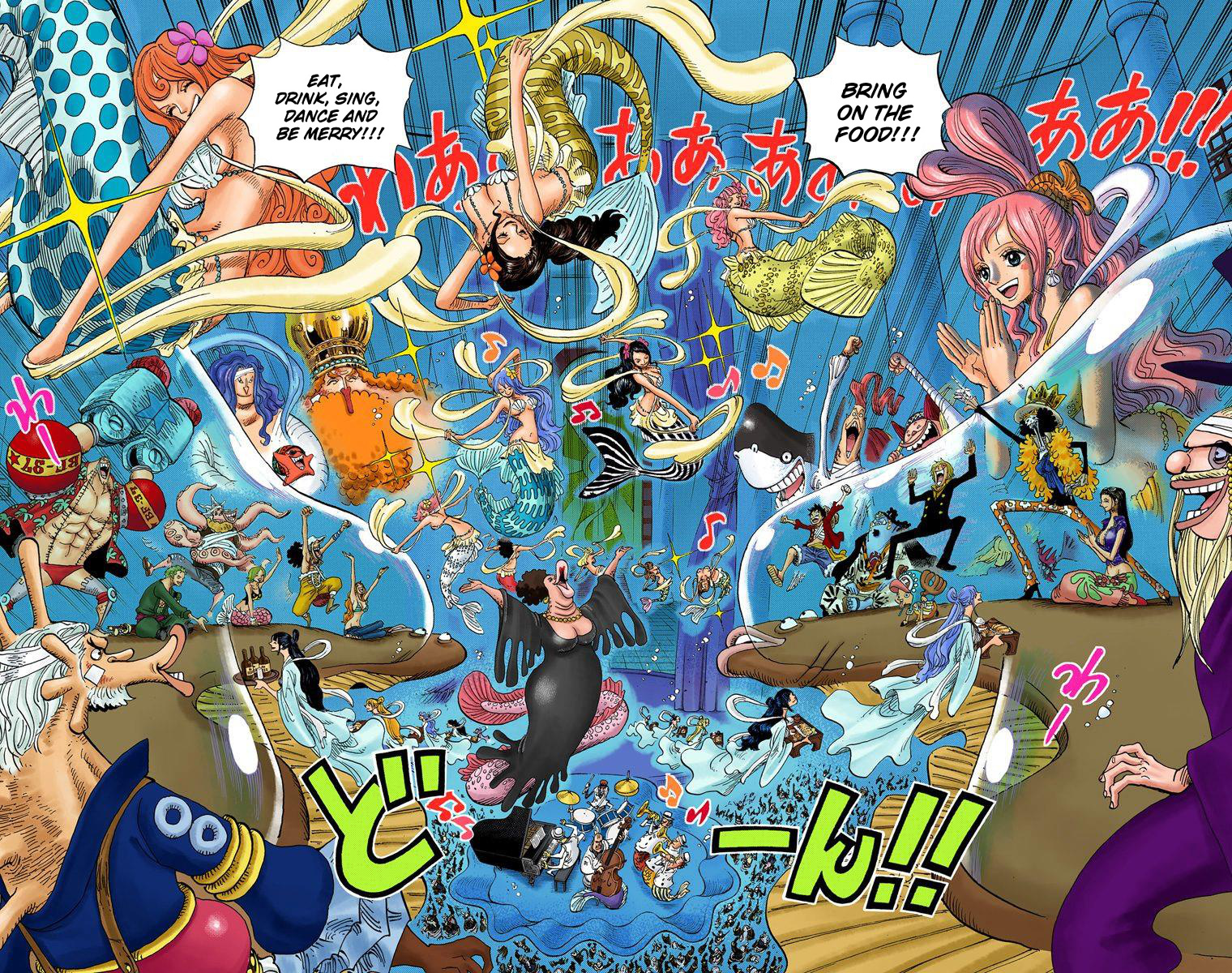 One Piece - Digital Colored Comics - Vol.66 Chapter 649: Dance Of Sea Breams And Flounders