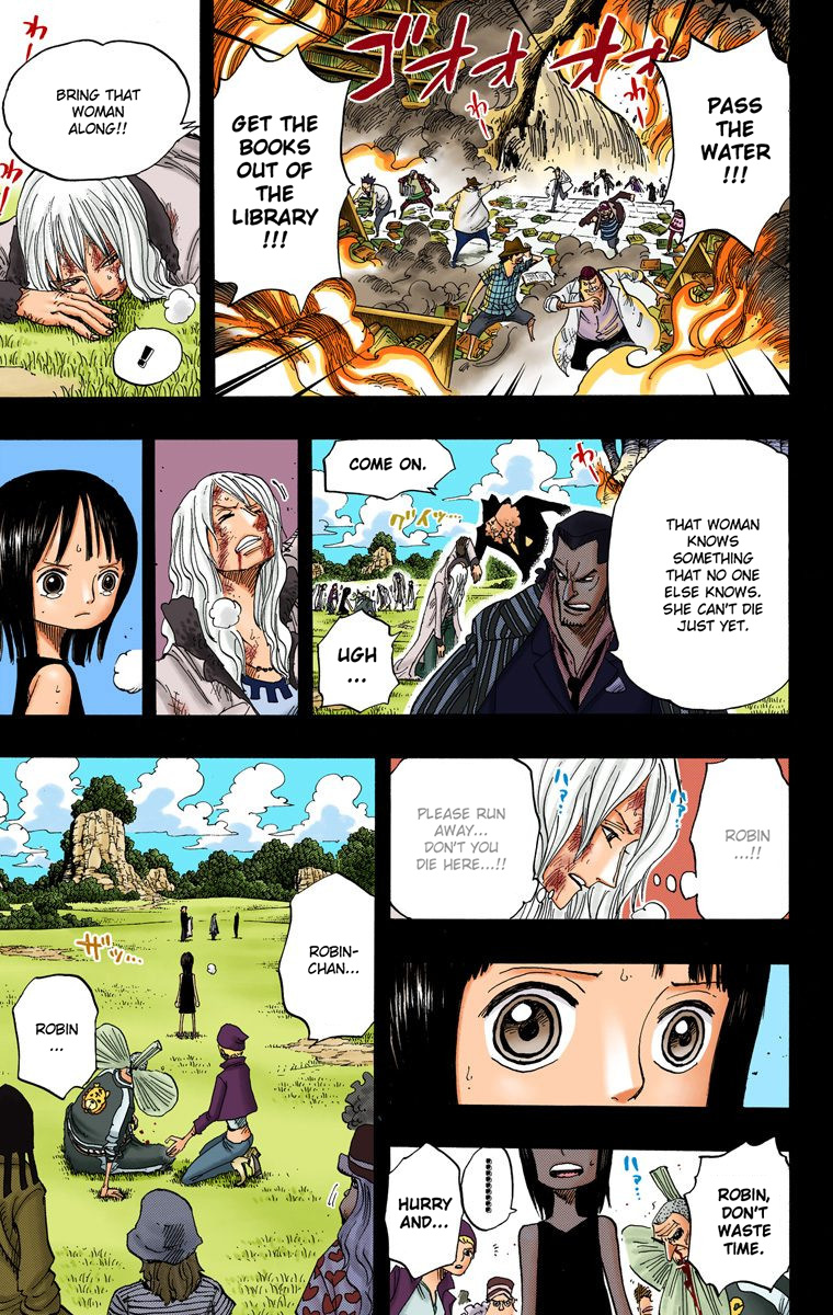 One Piece - Digital Colored Comics - Vol.41 Chapter 395: Ohara Vs The World Government