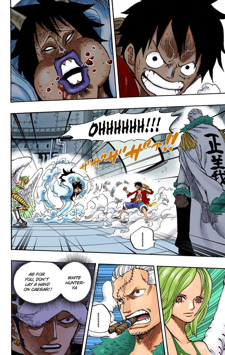 One Piece - Digital Colored Comics - Vol.69 Chapter 681: Luffy Vs Master