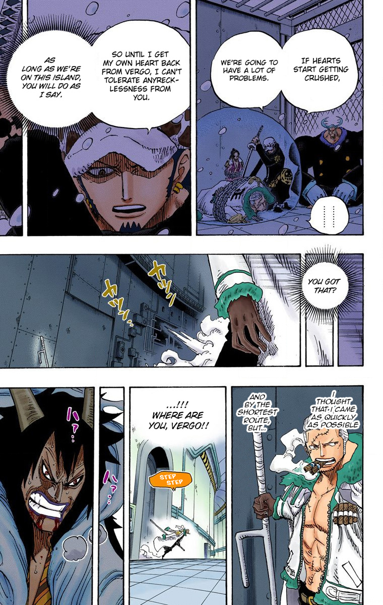 One Piece - Digital Colored Comics - Vol.69 Chapter 681: Luffy Vs Master