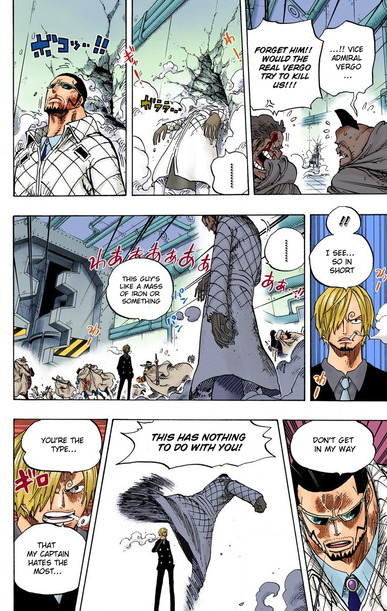 One Piece - Digital Colored Comics - Vol.69 Chapter 681: Luffy Vs Master