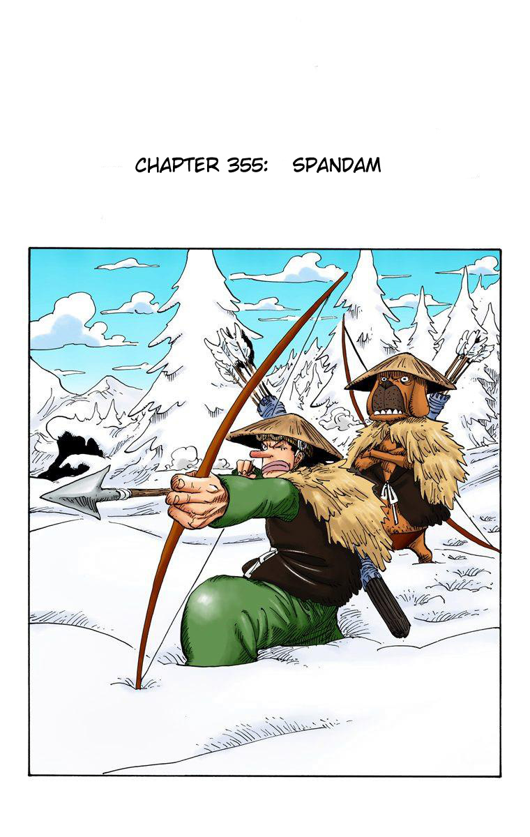 One Piece - Digital Colored Comics - Vol.37 Chapter 355: Spandam