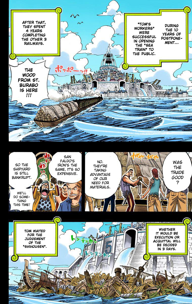 One Piece - Digital Colored Comics - Vol.37 Chapter 355: Spandam