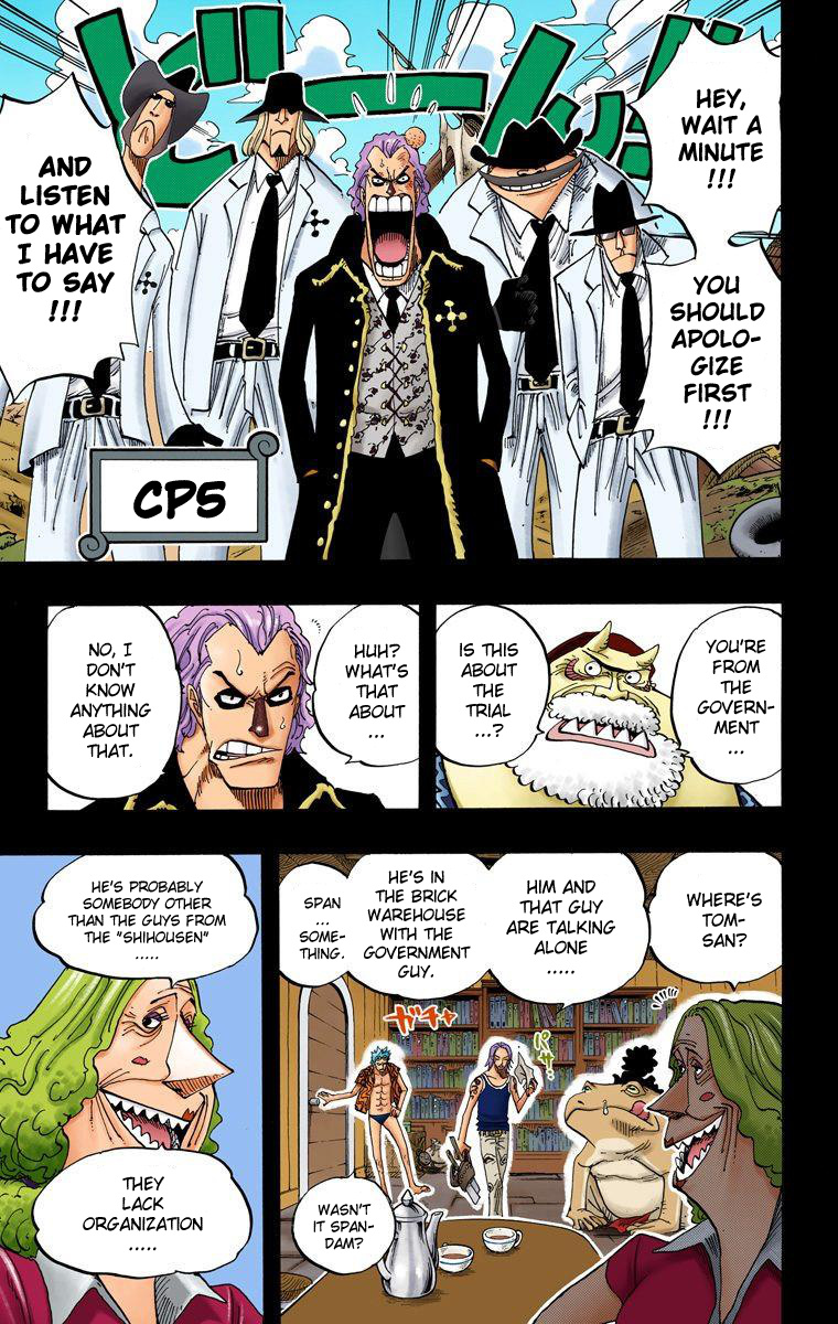 One Piece - Digital Colored Comics - Vol.37 Chapter 355: Spandam