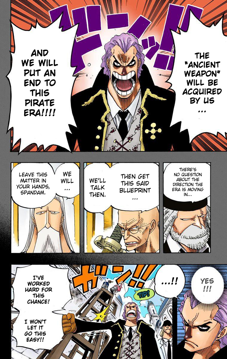 One Piece - Digital Colored Comics - Vol.37 Chapter 355: Spandam