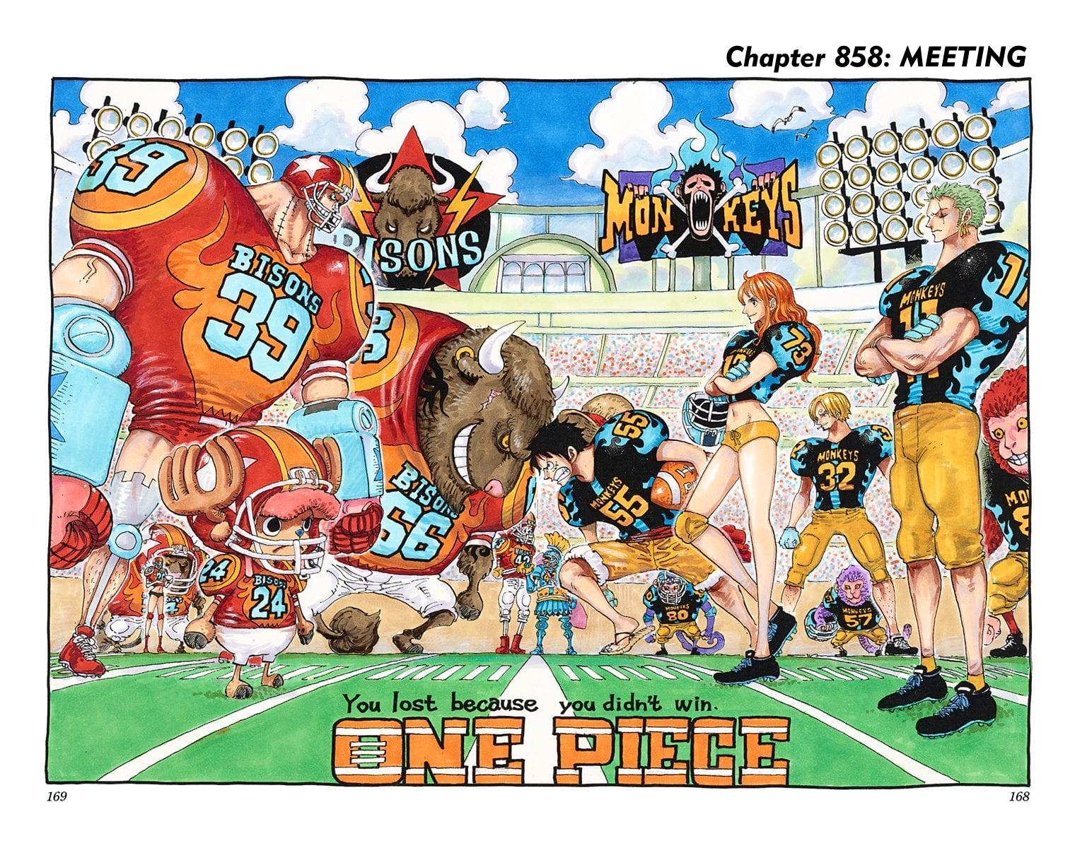 One Piece - Digital Colored Comics - Chapter 858