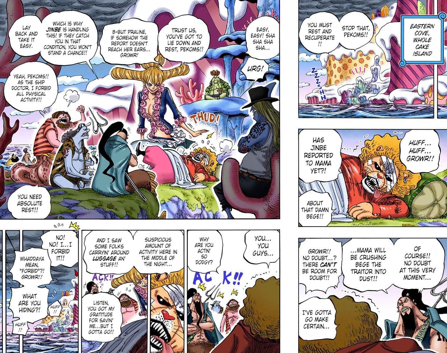 One Piece - Digital Colored Comics - Chapter 858