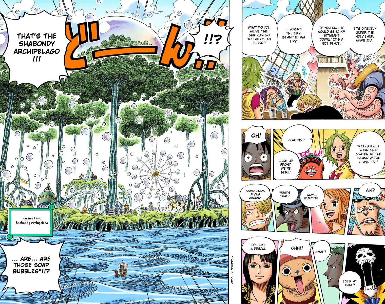 One Piece - Digital Colored Comics - Vol.51 Chapter 496: Yarukiman Mangrove