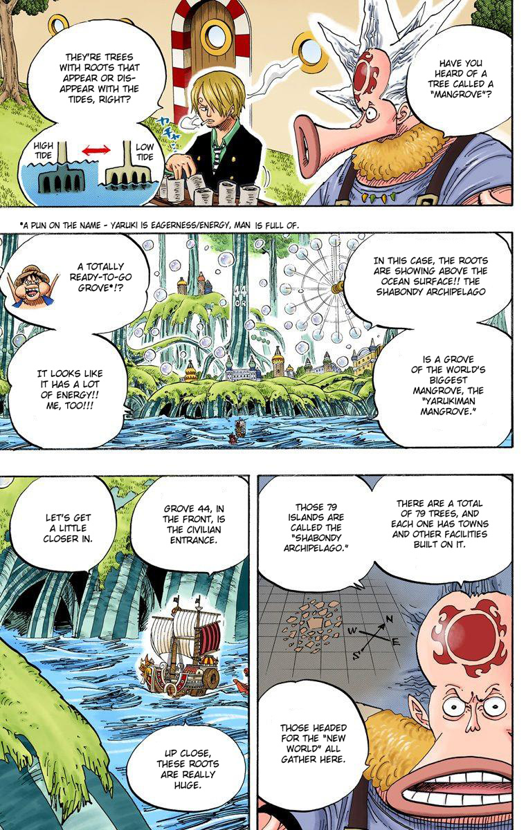 One Piece - Digital Colored Comics - Vol.51 Chapter 496: Yarukiman Mangrove