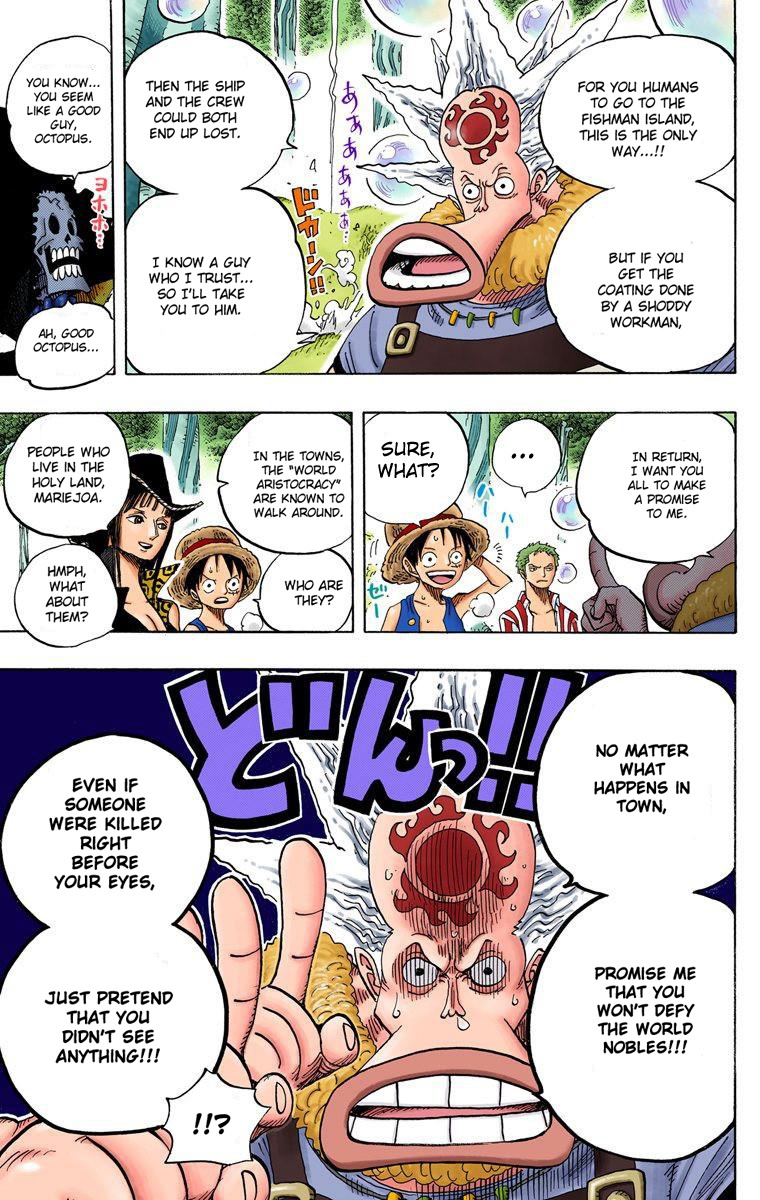 One Piece - Digital Colored Comics - Vol.51 Chapter 496: Yarukiman Mangrove