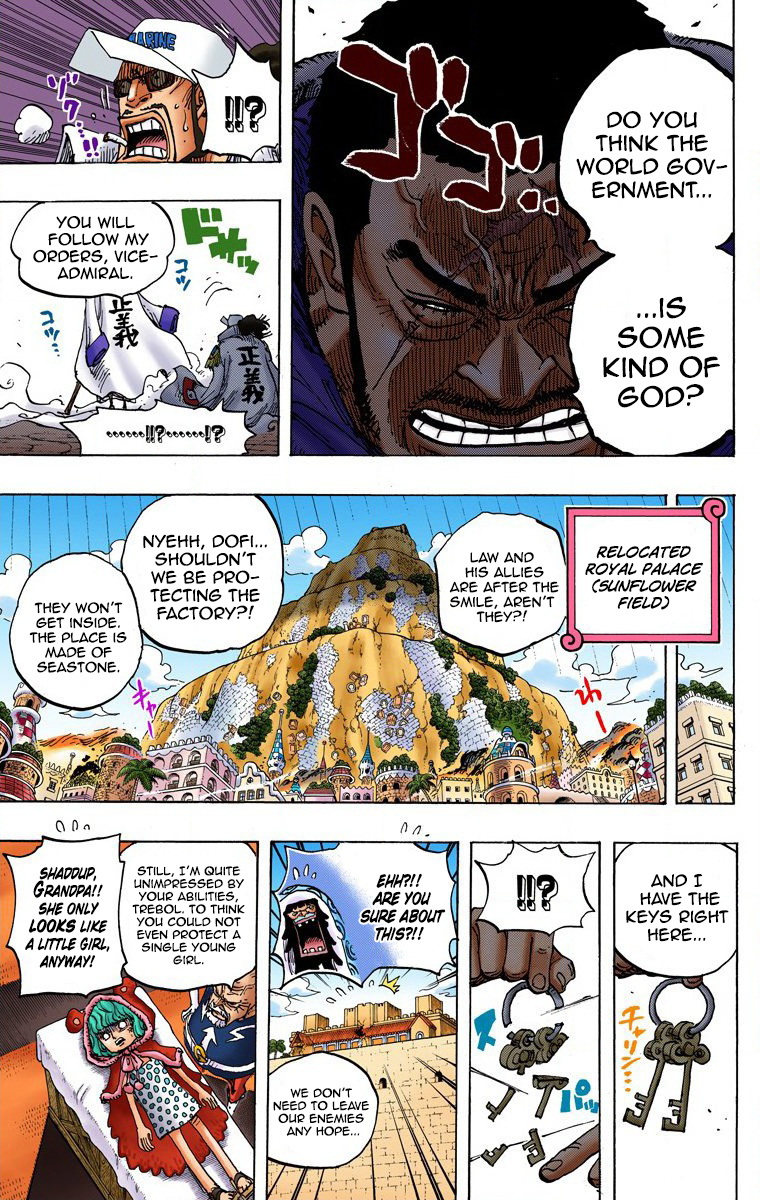 One Piece - Digital Colored Comics - Vol.75 Chapter 747: Executive Officer Pica