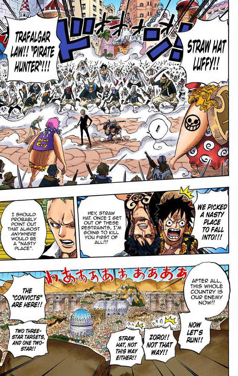 One Piece - Digital Colored Comics - Vol.75 Chapter 747: Executive Officer Pica