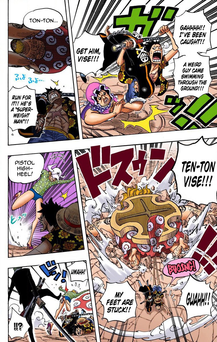 One Piece - Digital Colored Comics - Vol.75 Chapter 747: Executive Officer Pica