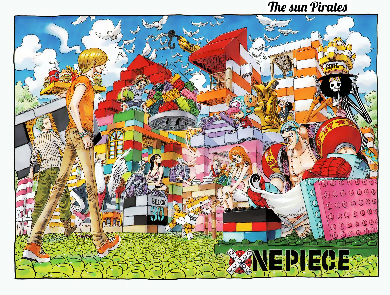 One Piece - Digital Colored Comics - Vol.63 Chapter 622: The Sun Pirates