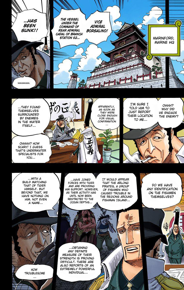 One Piece - Digital Colored Comics - Vol.63 Chapter 622: The Sun Pirates