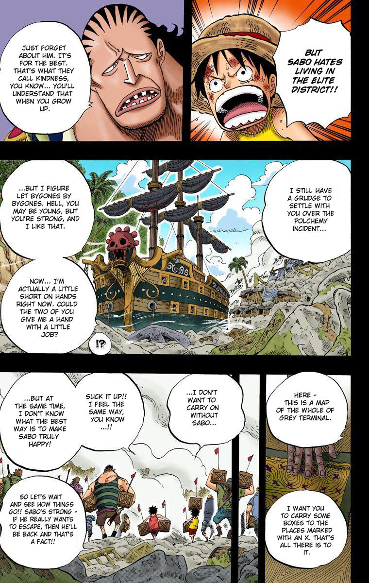 One Piece - Digital Colored Comics - Vol.60 Chapter 586: A Fetid Town