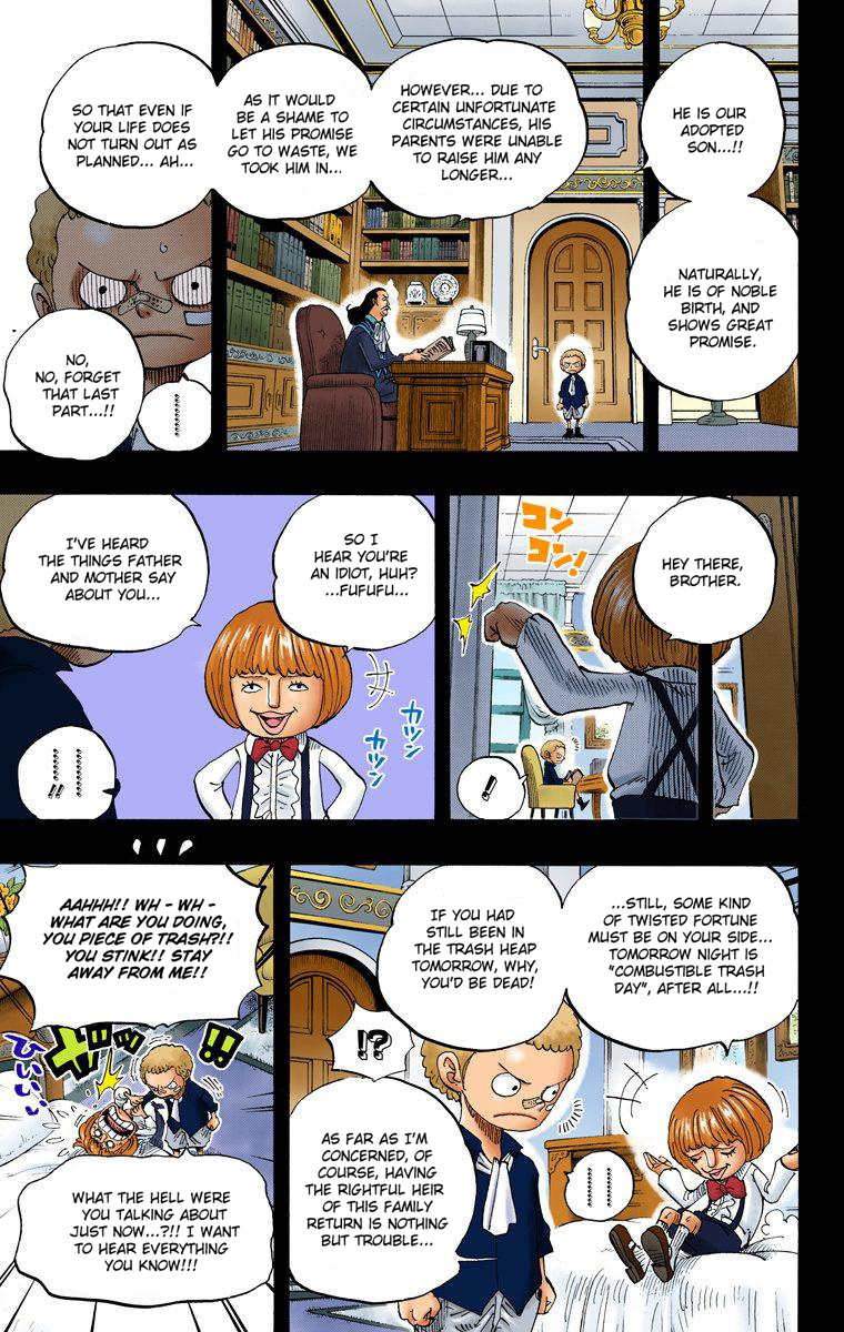 One Piece - Digital Colored Comics - Vol.60 Chapter 586: A Fetid Town