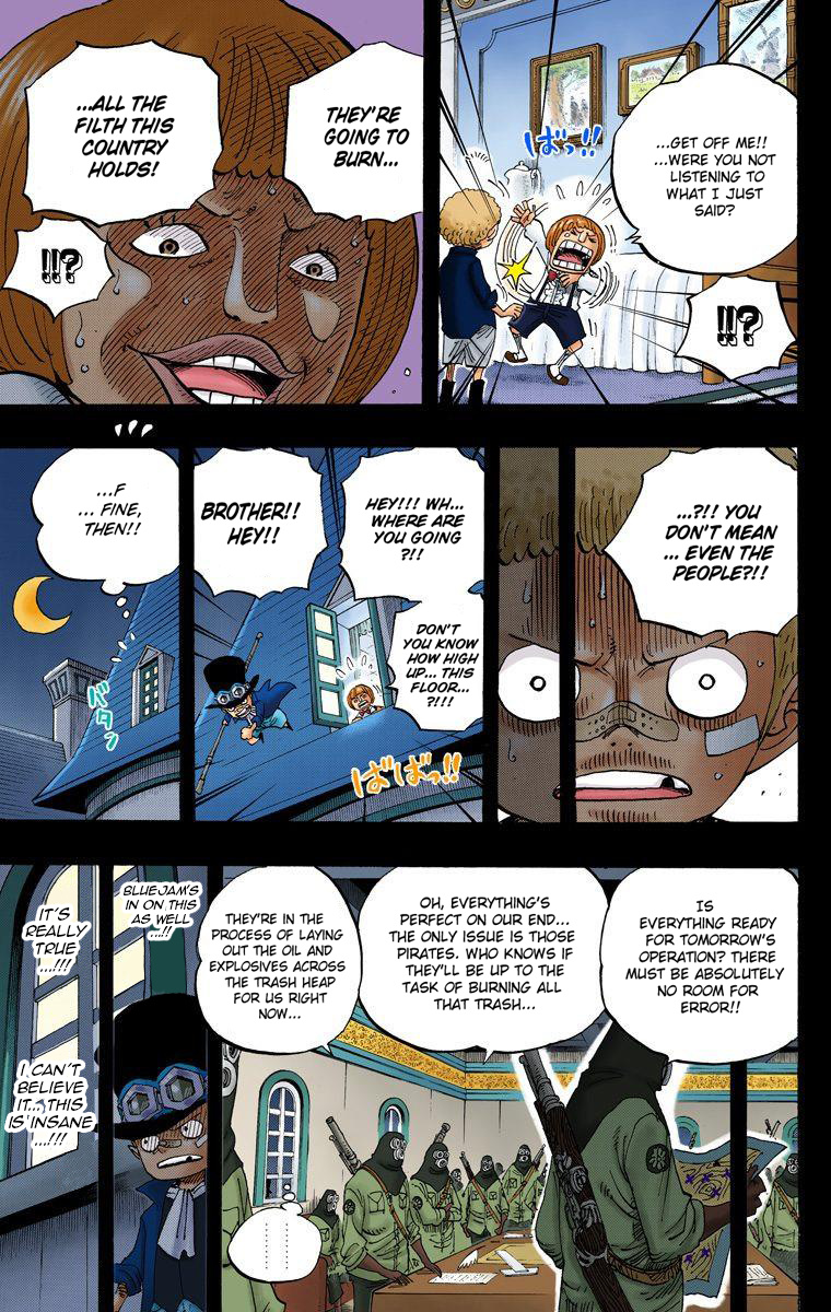 One Piece - Digital Colored Comics - Vol.60 Chapter 586: A Fetid Town