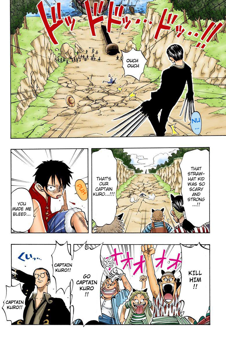 One Piece - Digital Colored Comics - Vol.5 Chapter 37: Kuro, The Pirate With 100 Plans